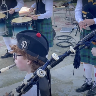 Kirkistown Castle Open Day featuring the Pipes & Drums of the Kirkistown Pipe Band Performing LIVE